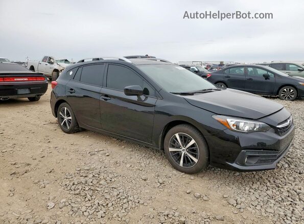 4S3GTAD69P3715233 2023 SUBARU IMPREZA Black წინა მარჯვენა