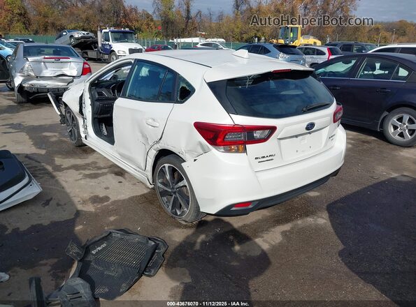 4S3GTAL64N3712366 2022 SUBARU IMPREZA Белый Задняя левая четверть