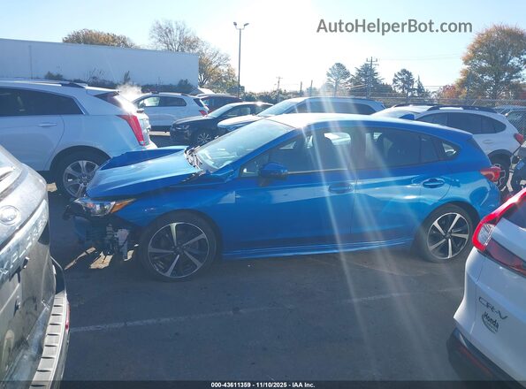 4S3GTAM60P3710776 2023 SUBARU IMPREZA Blue 