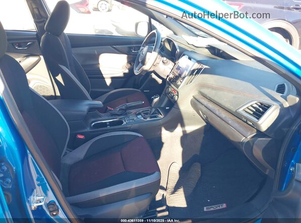 4S3GTAM60P3710776 2023 SUBARU IMPREZA Blue Front interior view