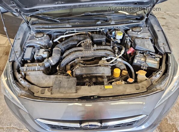 4S3GTAV64P3704039 2023 SUBARU IMPREZA Gray უკანა სალონის ხედი