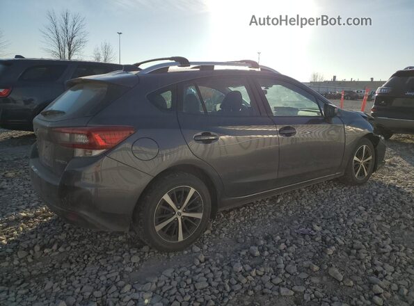 4S3GTAV65N3719338 2022 SUBARU IMPREZA Серый Задняя правая четверть
