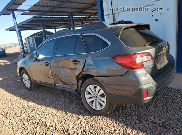 4S4BSACCXJ3318752 2018 SUBARU OUTBACK Charcoal 