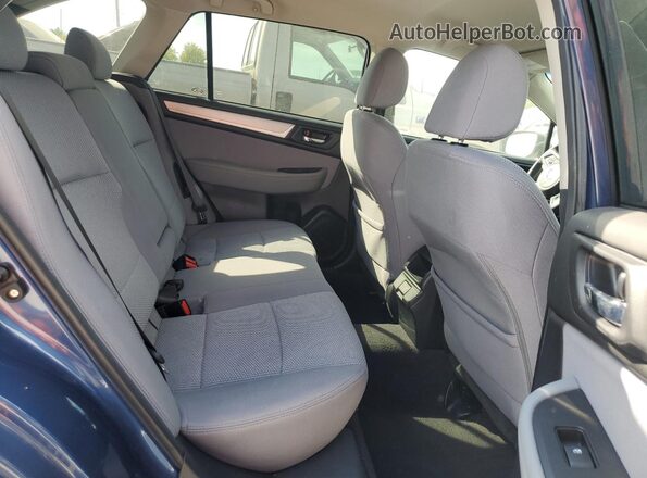 4S4BSAFC6K3350708 2019 SUBARU OUTBACK Blue Սալոնի հետևի տեսք