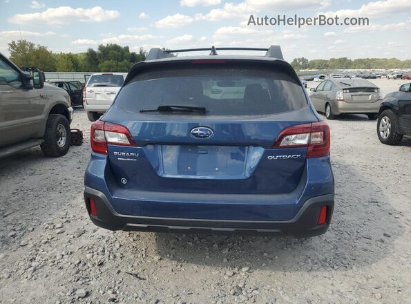 4S4BSAFC6K3350708 2019 SUBARU OUTBACK Blue Հետևի տեսք