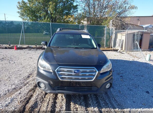 4S4BSAFC7H3284999 2017 SUBARU OUTBACK Black Вид щитка приладів