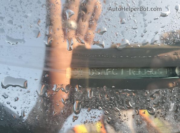 4S4BSAFC7K3336574 2019 SUBARU OUTBACK Silver VIN sticker view