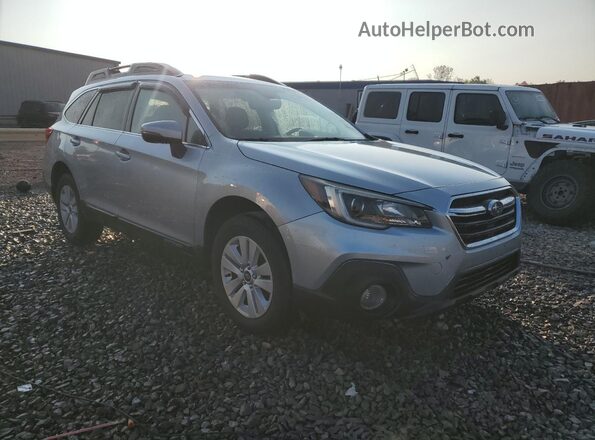 4S4BSAFC7K3336574 2019 SUBARU OUTBACK Silver Front right