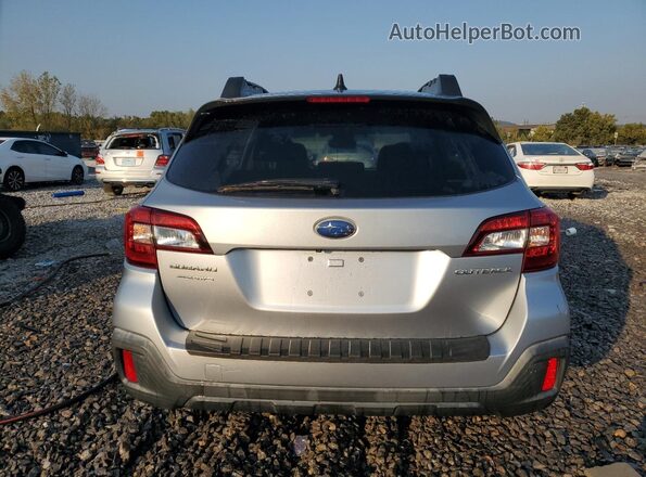 4S4BSAFC7K3336574 2019 SUBARU OUTBACK Silver Rear view
