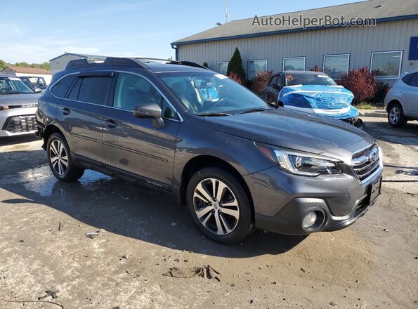 4S4BSANC1K3304284 2019 SUBARU OUTBACK Gray Delantero derecho