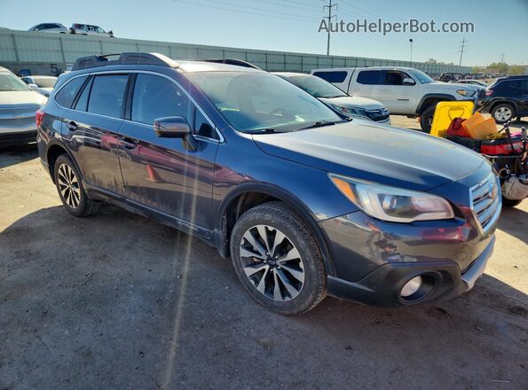 4S4BSANC4H3335165 2017 SUBARU OUTBACK Угольный Передняя правая четверть