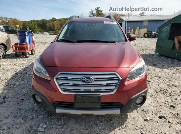 4S4BSANC6H3437339 2017 SUBARU OUTBACK Red Vista frontal