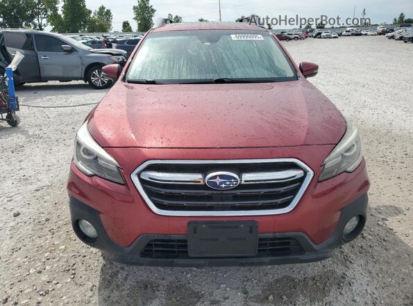 4S4BSANC9J3314656 2018 SUBARU OUTBACK Красный 