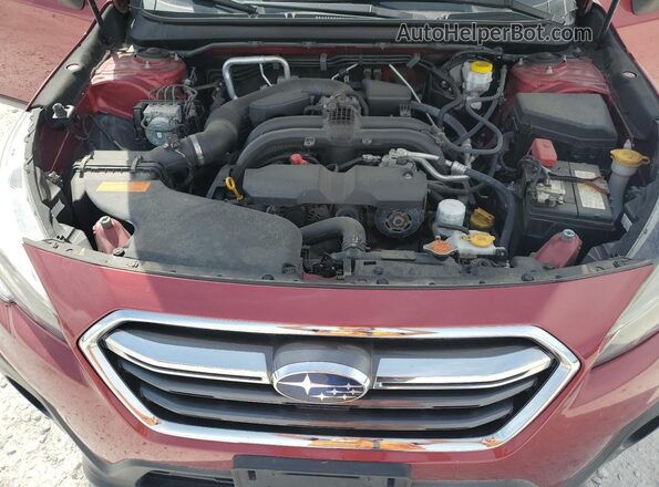4S4BSANC9J3314656 2018 SUBARU OUTBACK Красный 