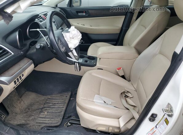 4S4BSANCXH3387268 2017 SUBARU OUTBACK White Вид салону спереду