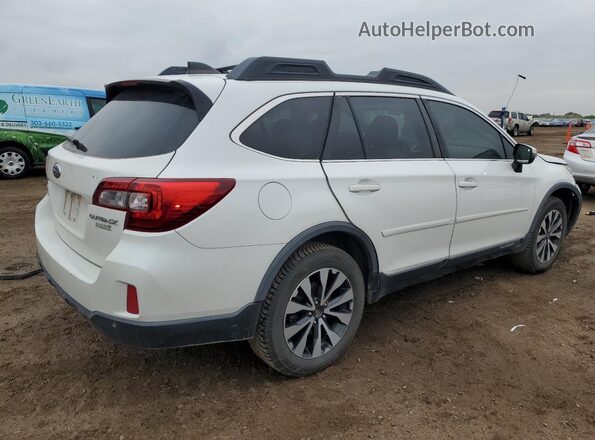 4S4BSANCXH3387268 2017 SUBARU OUTBACK White Задня права чверть