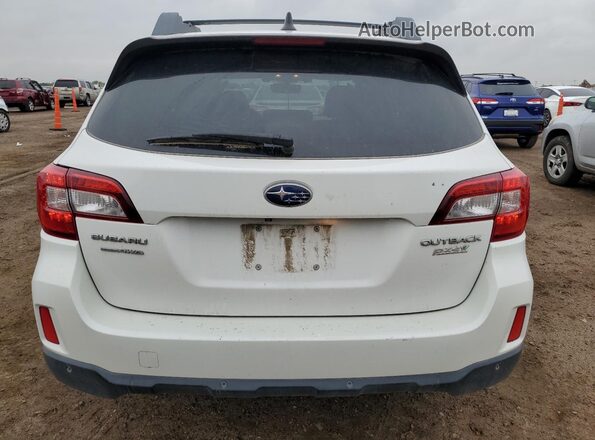 4S4BSANCXH3387268 2017 SUBARU OUTBACK White Вид ззаду