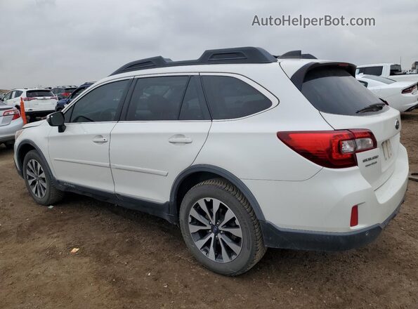 4S4BSANCXH3387268 2017 SUBARU OUTBACK White Задня ліва чверть