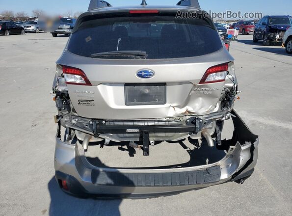 4S4BSENC8K3317847 2019 SUBARU OUTBACK Tan უკანა ხედი