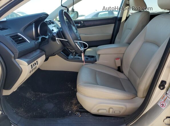 4S4BSENC8K3317847 2019 SUBARU OUTBACK Tan წინა სალონის ხედი