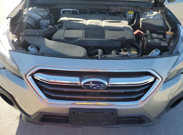 4S4BSENC8K3317847 2019 SUBARU OUTBACK Tan უკანა სალონის ხედი