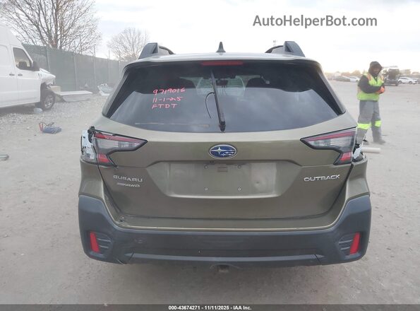 4S4BTACC2L3227376 2020 SUBARU OUTBACK Green 