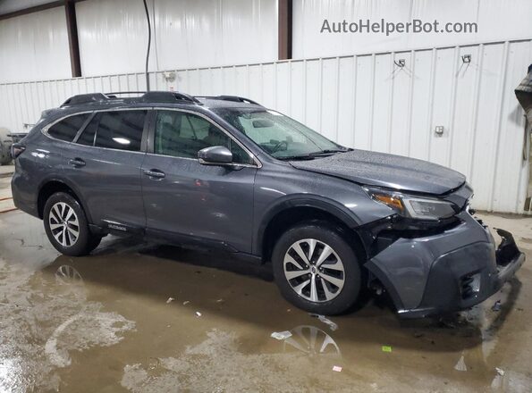4S4BTACC3L3264694 2020 SUBARU OUTBACK Gray Передня права чверть