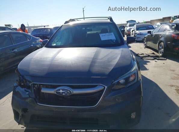 4S4BTACC4L3173398 2020 SUBARU OUTBACK Gray ხელსაწყოთა პანელის ხედი