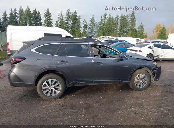 4S4BTACC4L3206934 2020 SUBARU OUTBACK Gray 360 interior view