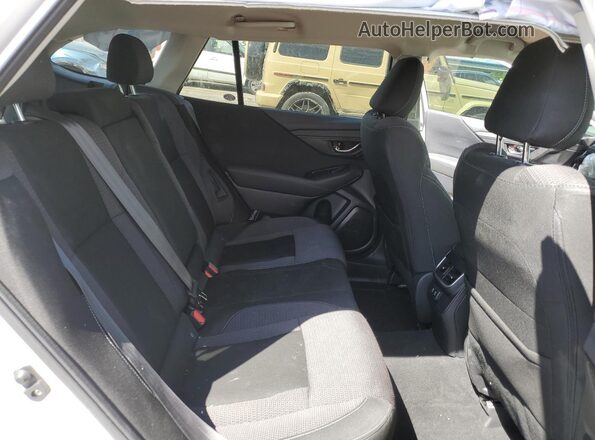 4S4BTACC4N3184596 2022 SUBARU OUTBACK Белый Вид задней части салона