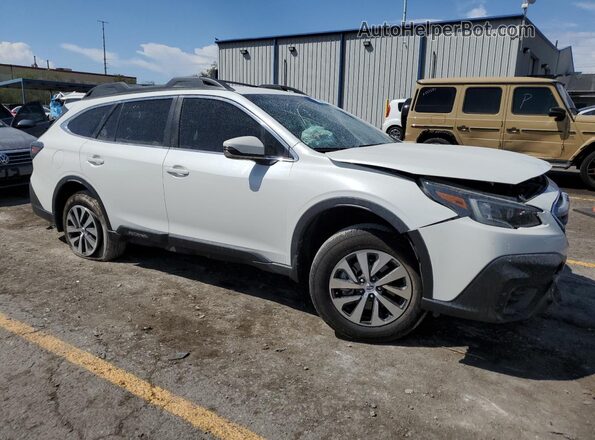 4S4BTACC4N3184596 2022 SUBARU OUTBACK Белый Передняя правая четверть