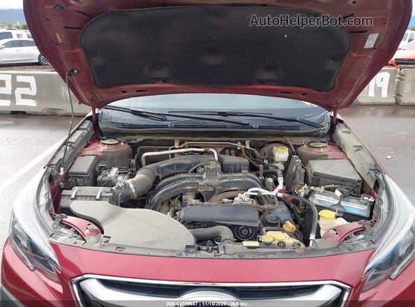 4S4BTACC5L3221491 2020 SUBARU OUTBACK Red უკანა ხედი