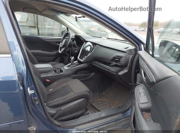 4S4BTACC8L3214325 2020 SUBARU OUTBACK Blue Widok wnętrza z przodu