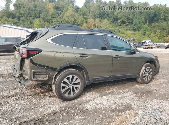 4S4BTACC9L3102004 2020 SUBARU OUTBACK Green Rear right