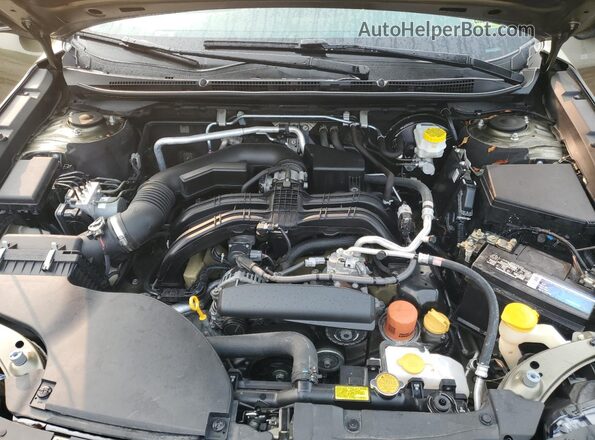 4S4BTACC9L3102004 2020 SUBARU OUTBACK Green Engine compartment view