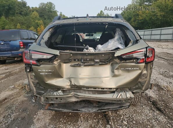 4S4BTACC9L3102004 2020 SUBARU OUTBACK Green Rear view