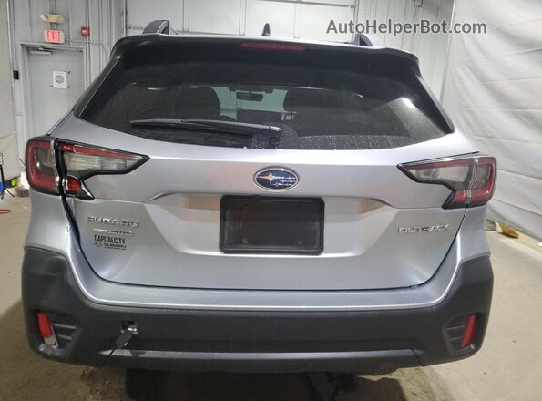 4S4BTADC2M3215776 2021 SUBARU OUTBACK Silver Вид ззаду