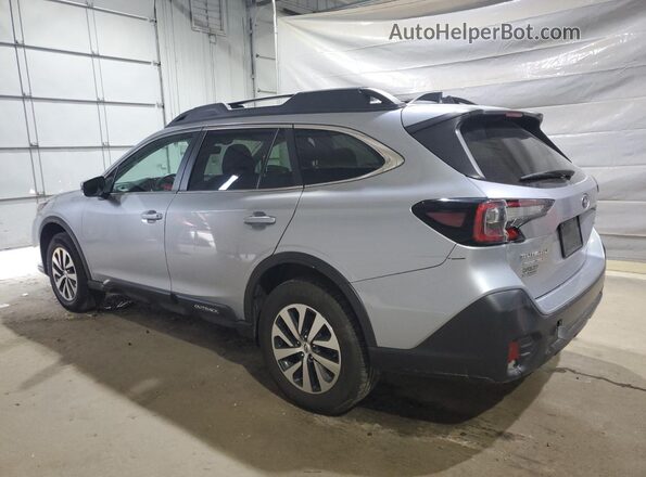 4S4BTADC2M3215776 2021 SUBARU OUTBACK Silver Задня ліва чверть