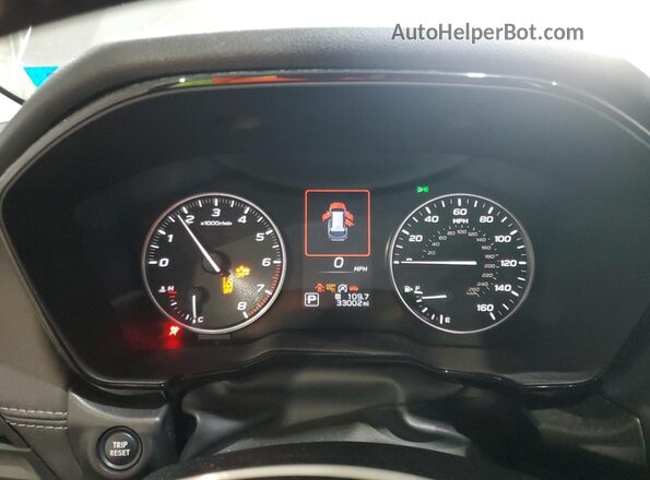4S4BTADC2M3215776 2021 SUBARU OUTBACK Silver Вид щитка приладів