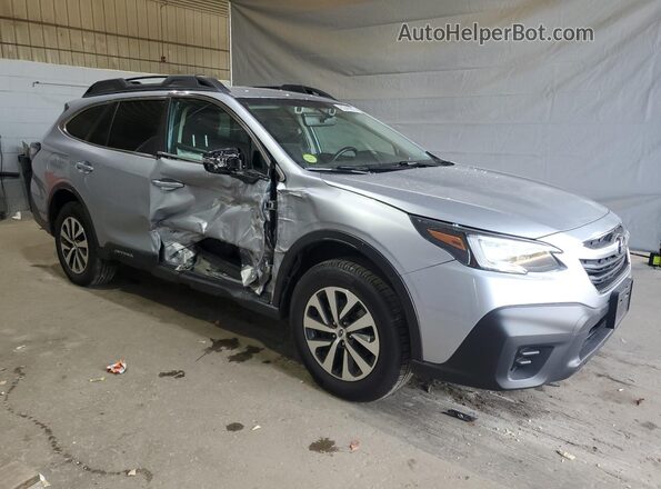 4S4BTADC2M3215776 2021 SUBARU OUTBACK Silver Передня права чверть