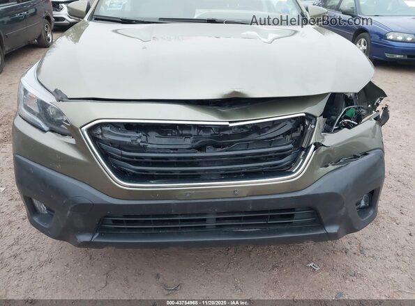 4S4BTADC2N3242154 2022 SUBARU OUTBACK Зеленый Вид спереди