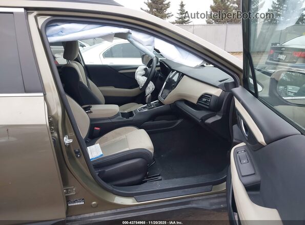 4S4BTADC2N3242154 2022 SUBARU OUTBACK Зеленый Вид салона спереди