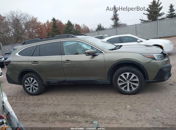 4S4BTADC2N3242154 2022 SUBARU OUTBACK Зеленый Вид задней части салона