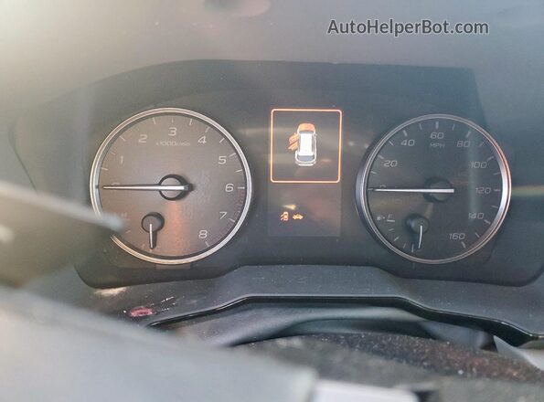4S4BTADC3S3228517 2025 SUBARU OUTBACK Charcoal Widok zestawu wskaźników