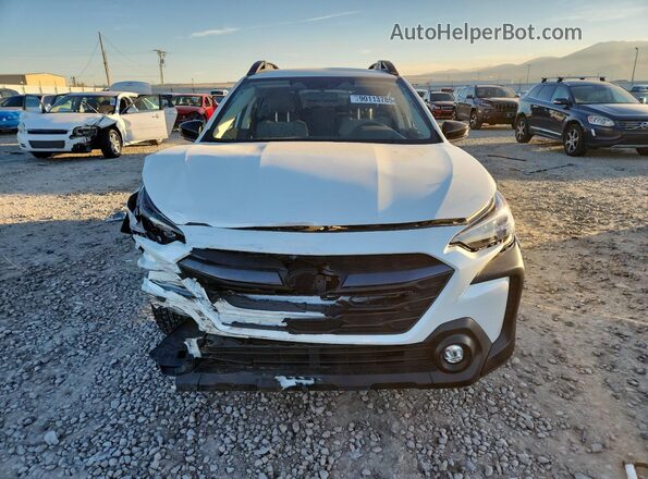 4S4BTADC5P3224458 2023 SUBARU OUTBACK White წინა ხედი