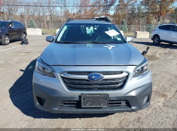 4S4BTADC6M3168865 2021 SUBARU OUTBACK Silver Vista interior trasera