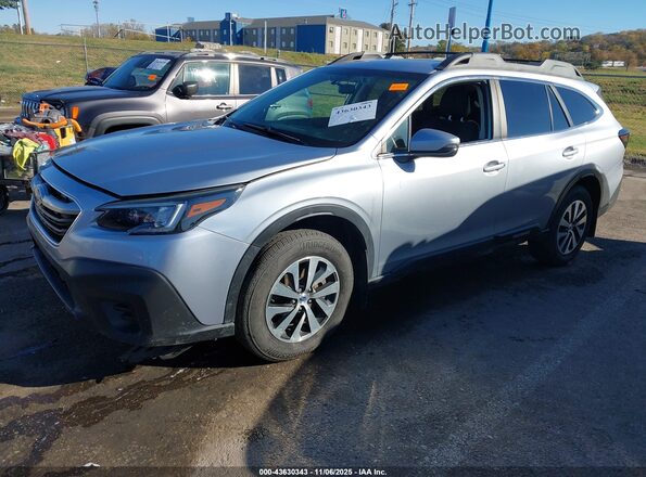 4S4BTADC9N3108175 2022 SUBARU OUTBACK Silver Przód lewy