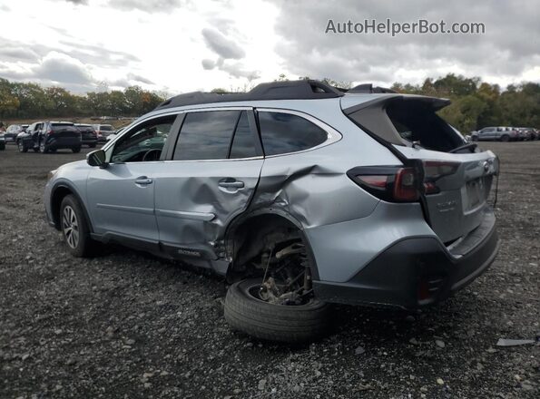 4S4BTADCXM3109947 2021 SUBARU OUTBACK Silver Задня ліва чверть