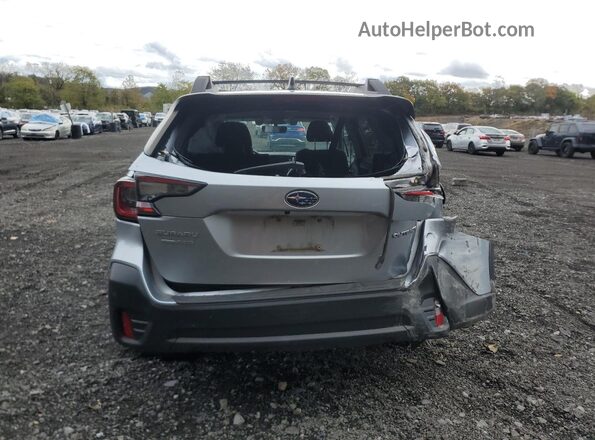 4S4BTADCXM3109947 2021 SUBARU OUTBACK Silver Вид ззаду