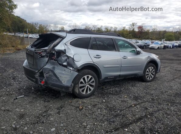 4S4BTADCXM3109947 2021 SUBARU OUTBACK Silver Задня права чверть